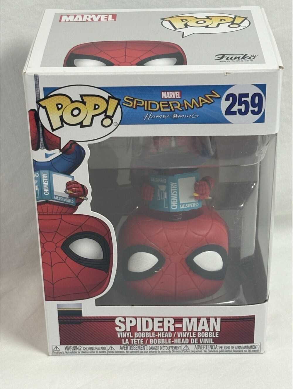 Funko Pop! Marvel Spider-Man: Homecoming Spider-Man (Hanging) #259 Vinyl Bobble-